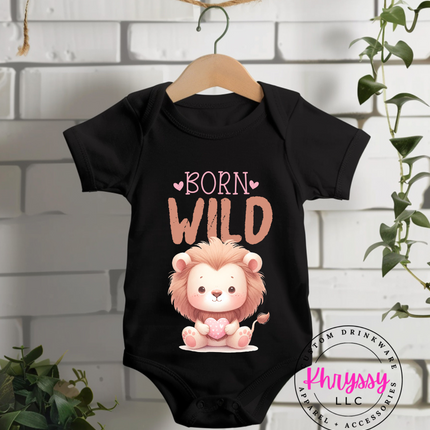 Wild Safari Adventure Baby One-Piece Unisex Bodysuits
