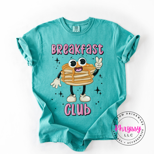 Breakfast Club Retro Pancake Tee | Cute Funny Gift for Her