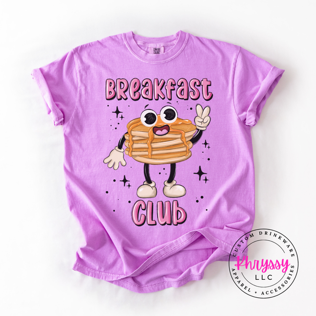 Breakfast Club Retro Pancake Tee | Cute Funny Gift for Her