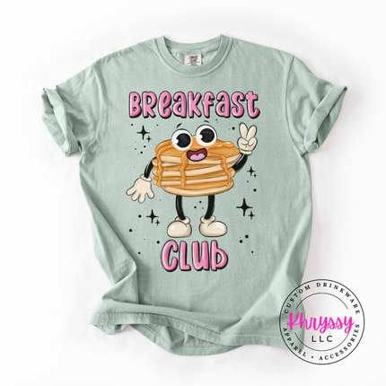Breakfast Club Retro Pancake Tee | Cute Funny Gift for Her