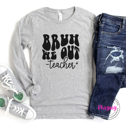 ash tee flat lay showing the funny end of year quote.
