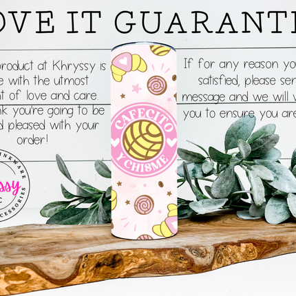 Cafecito Y Chisme 20oz Tumbler with Straw