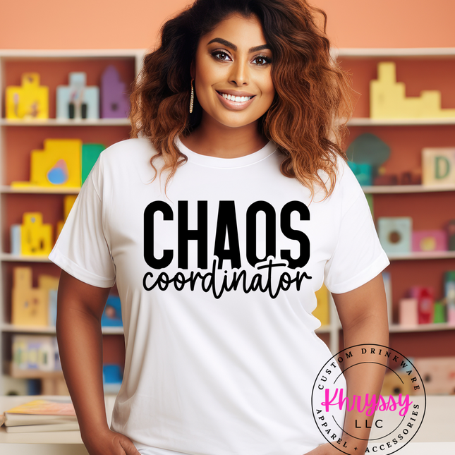 Chaos Coordinator: Mastering the Art of Organized Disorder Unisex Shirt
