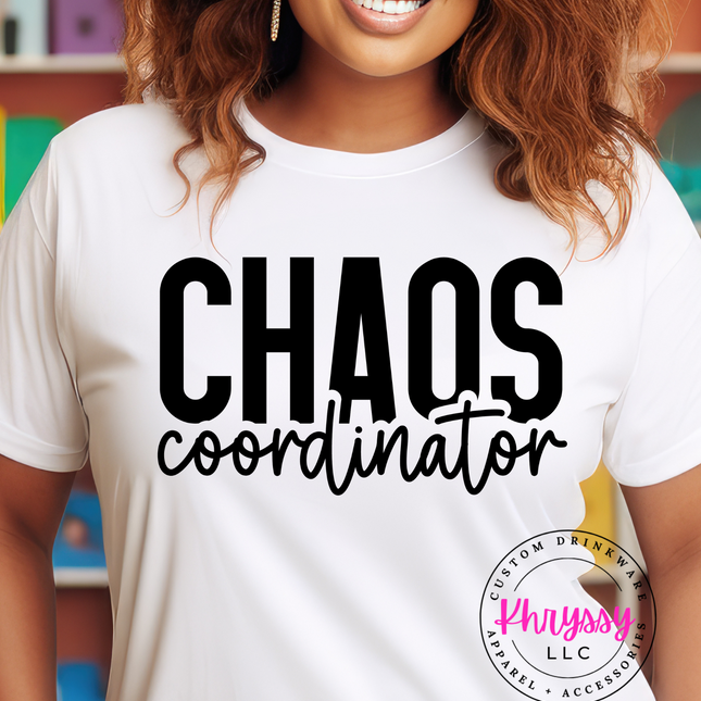 Chaos Coordinator: Mastering the Art of Organized Disorder Unisex Shirt