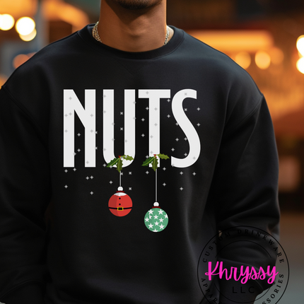 Nuts for Christmas Unisex Shirt