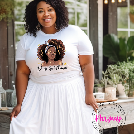 Confident Black Girl Magic Graphic Perfect for Bold Self Expression Everyday Style
