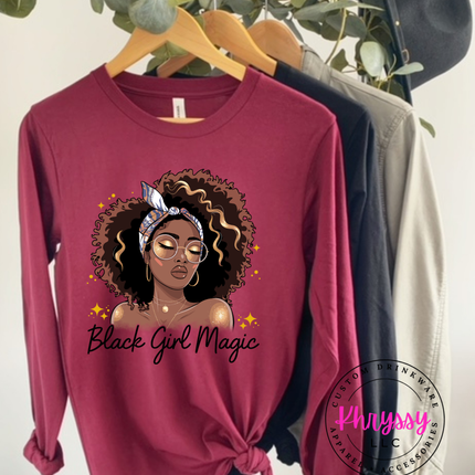 Confident Black Girl Magic Graphic Perfect for Bold Self Expression Everyday Style