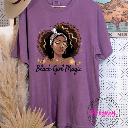 Confident Black Girl Magic Graphic Perfect for Bold Self Expression Everyday Style