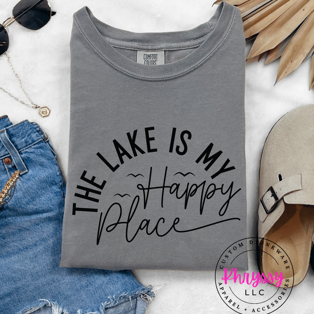 The Lake Is My Happy Place Clean Calm Vibes For Lake Lovers