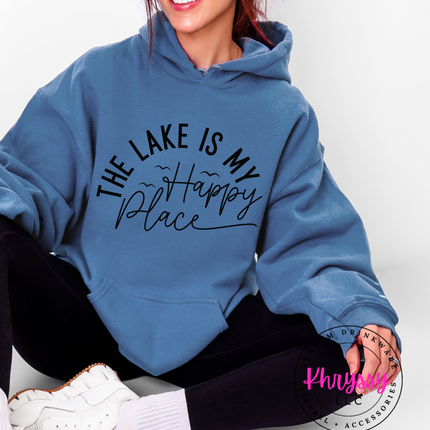 The Lake Is My Happy Place Clean Calm Vibes For Lake Lovers