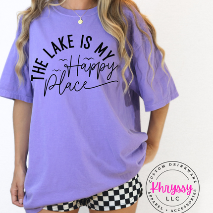 The Lake Is My Happy Place Clean Calm Vibes For Lake Lovers