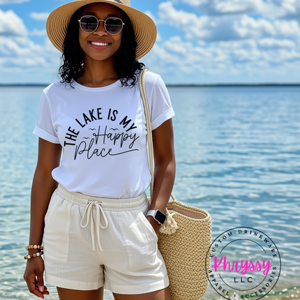 The Lake Is My Happy Place Clean Calm Vibes For Lake Lovers