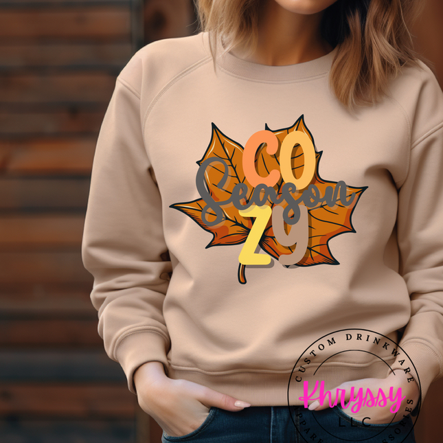 Autumn Bliss: Cozy Season Shirt - Embrace the Warmth of Fall!