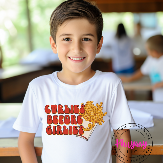 Curlies Before Girlies Unisex Shirt