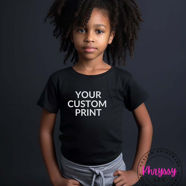 Child Comfort Colors Custom Canvas Print- Express Your Unique Style