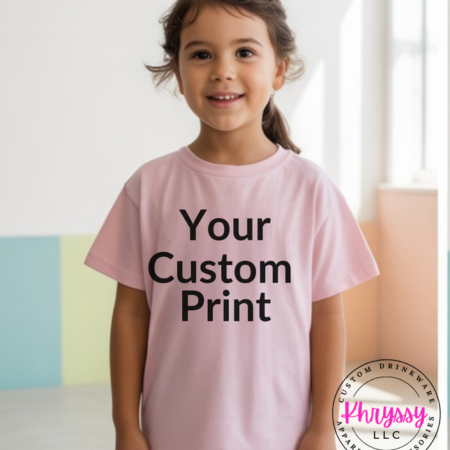 Child Comfort Colors Custom Canvas Print- Express Your Unique Style