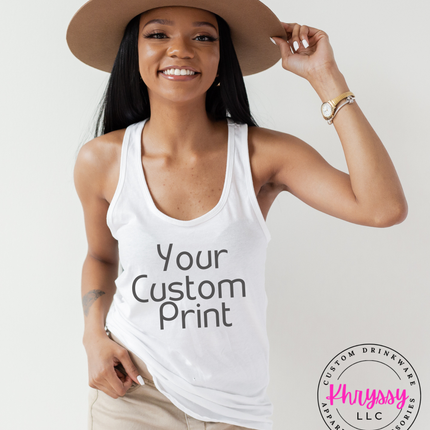 Adult Next Level Custom Racerback Tank