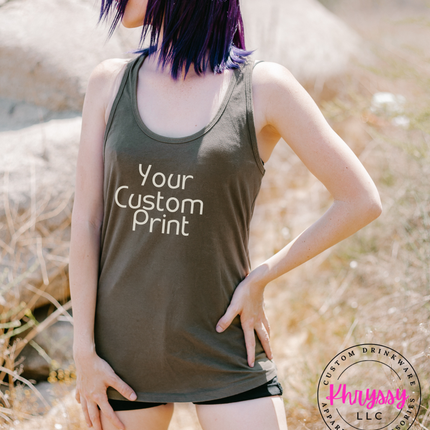 Adult Next Level Custom Racerback Tank