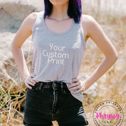 Adult Next Level Custom Racerback Tank