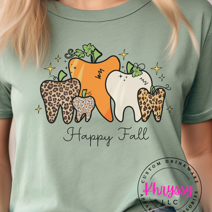 Happy Fall Unisex Dental Unisex Shirt