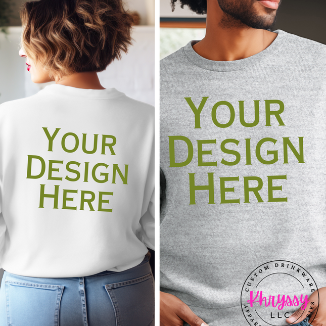 Design Your Own Adult Unisex Crewneck