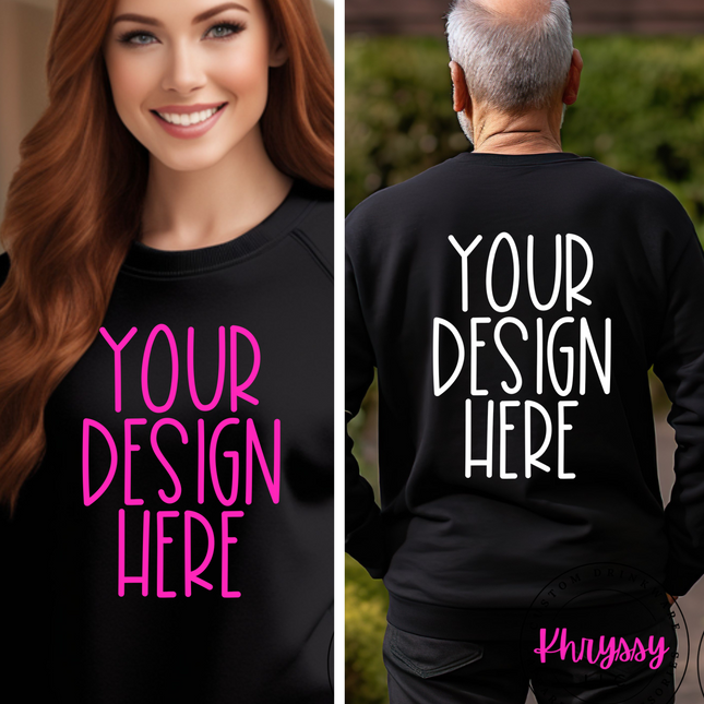 Design Your Own Adult Unisex Long Sleeve Shirt