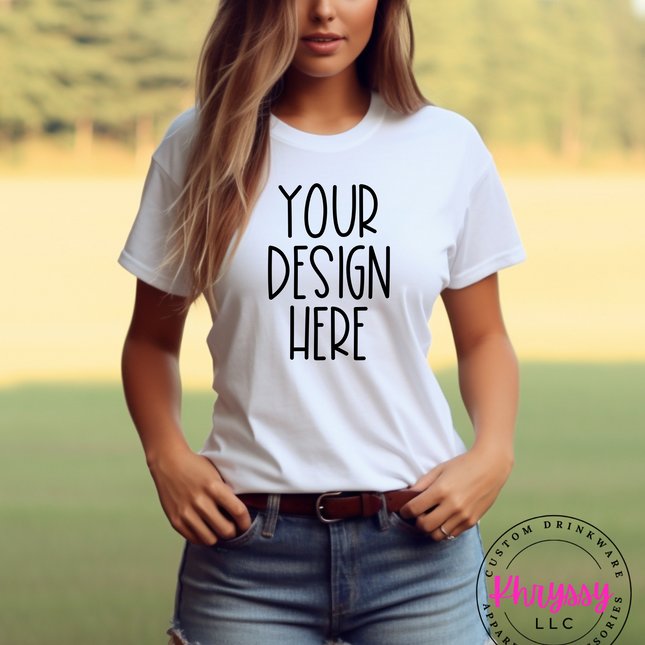 Design Your Own Adult Comfort Colors Unisex T-Shirt