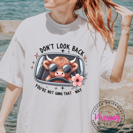 Don't Look Back Positive Motivation Empowering