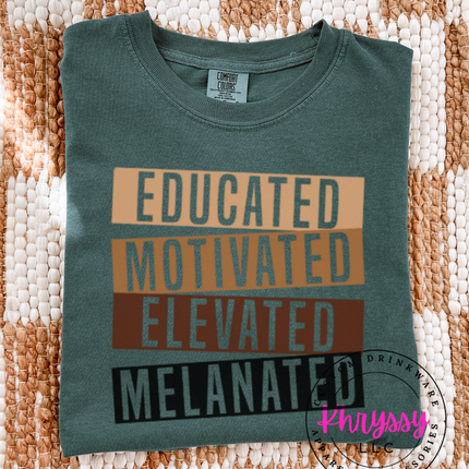 Empowering Melanated Pride Affirmation Essential