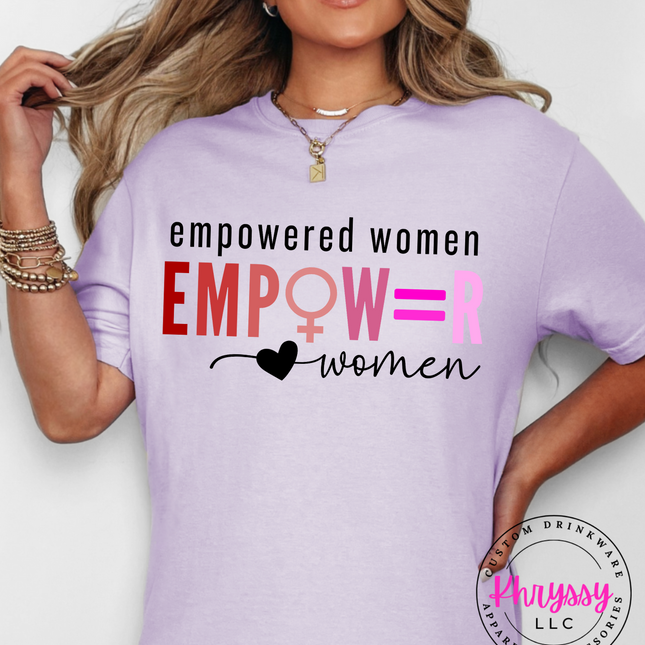 Empowered Women — EMPW=R Bold Message