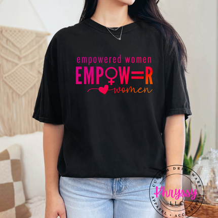 Empowered Women — EMPW=R Bold Message
