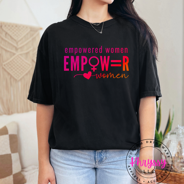 Empowered Women — EMPW=R Bold Message