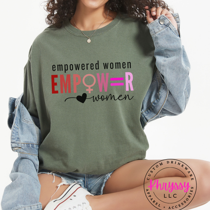 Empowered Women — EMPW=R Bold Message