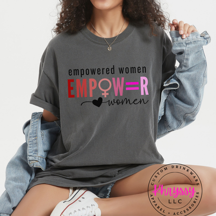 Empowered Women — EMPW=R Bold Message