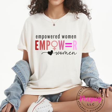 Empowered Women — EMPW=R Bold Message