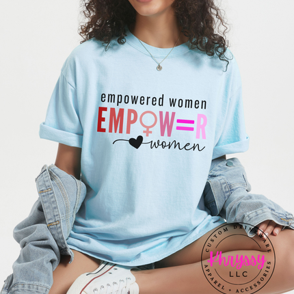 Empowered Women — EMPW=R Bold Message
