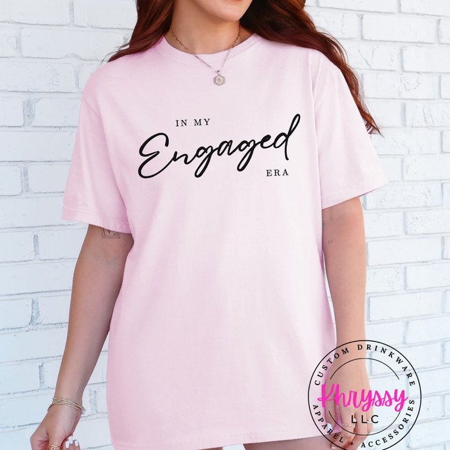 Engaged — Clean Minimalist Bride to Be Wedding Statement