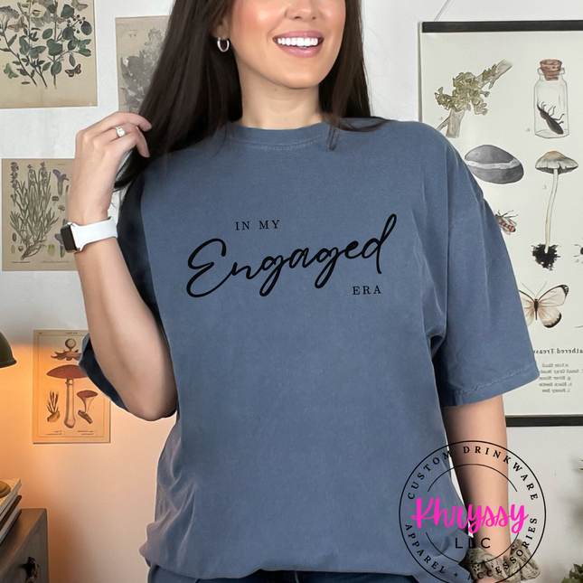 Engaged — Clean Minimalist Bride to Be Wedding Statement