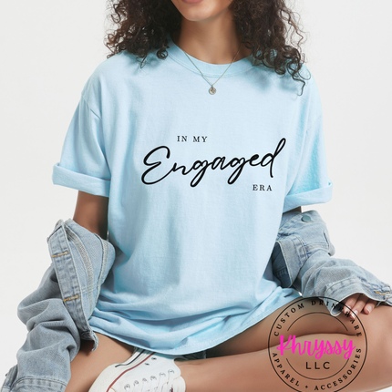 Engaged — Clean Minimalist Bride to Be Wedding Statement