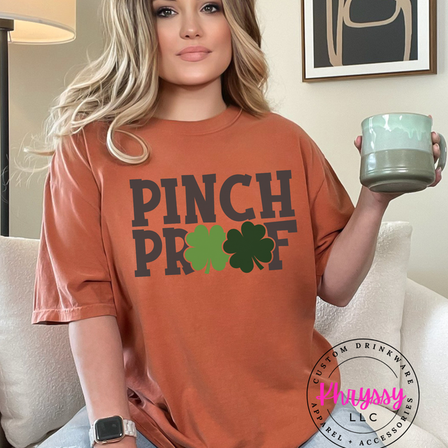 Pinch Proof St. Patrick's Day T-Shirt | Fun Graphic Tee for Celebrating Luck