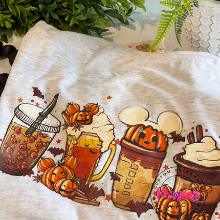 READY TO SHIP: Pumpkin Mouse Latte Unisex Shirt