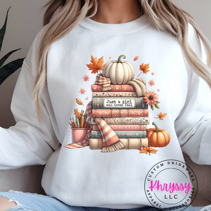 Just A Girl Who Loves Books Unisex Shirt