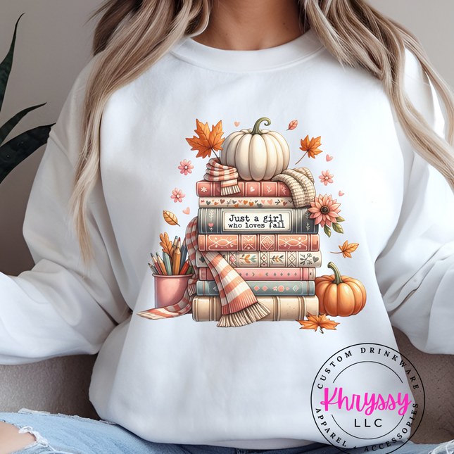 Just A Girl Who Loves Books Unisex Shirt