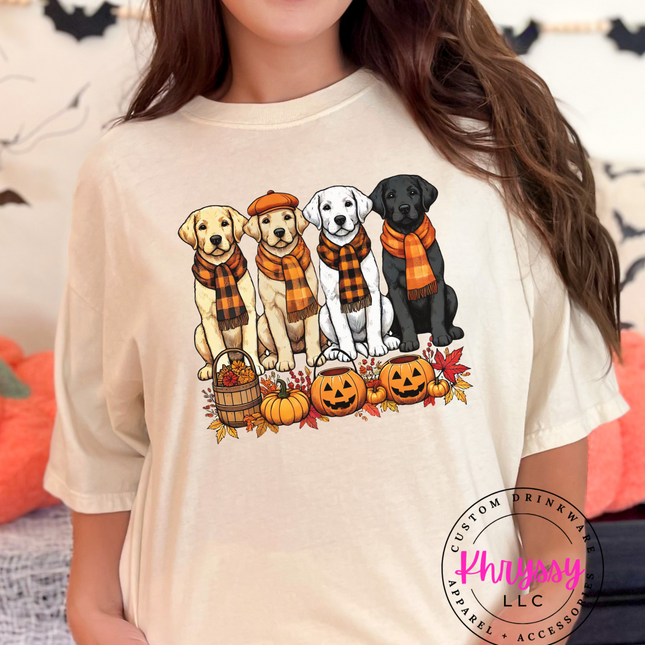 Fall Labrador Tee - Unisex Autumn Shirt