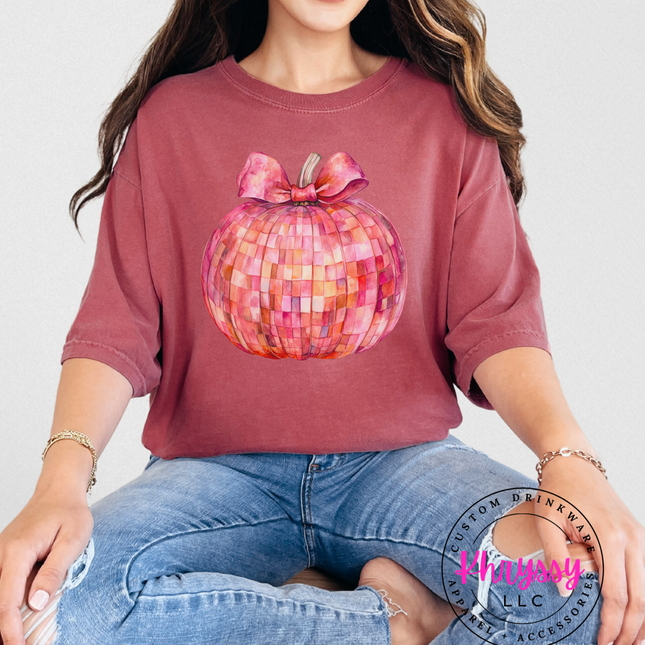 Disco Pumpkin Unisex Shirt
