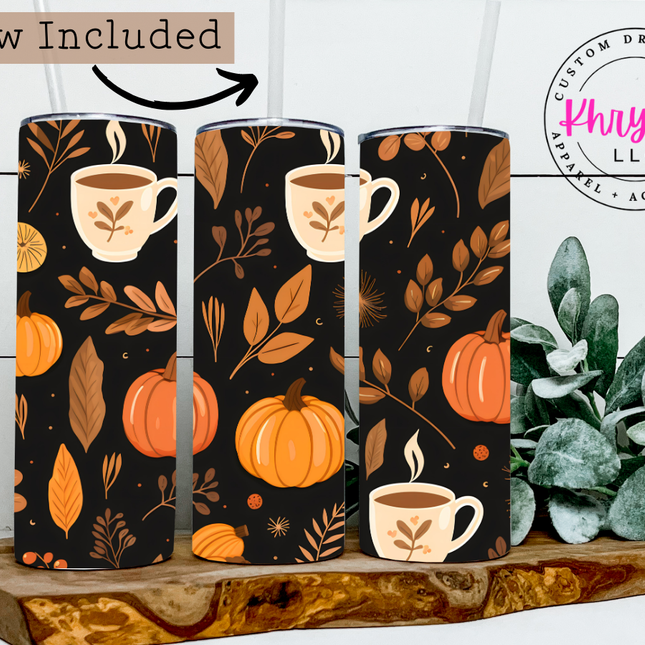 Autumn Elixir 20oz Tumbler with Straw