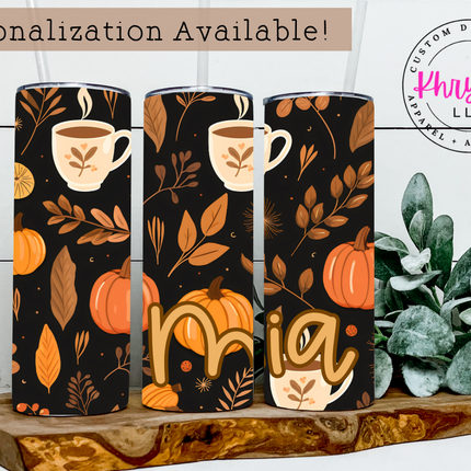 Autumn Elixir 20oz Tumbler with Straw