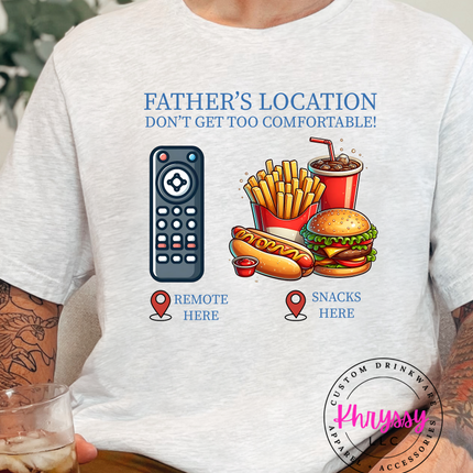 Dad's Favorite Spot Unisex Shirt