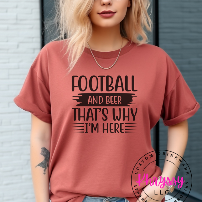 Football and Beer Unisex Shirt