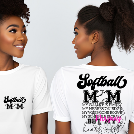 My Wallet is Empty Sports Mom Unisex Shirt